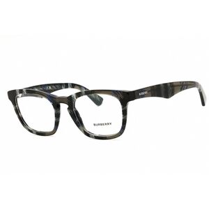 NWT Burberry 0BE2417 Checkered Grey Rectangle 51mm Eyeglasses